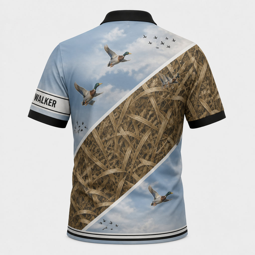 Duck Hunting AOP Polo with Custom Name - Personalized Polo shirt - All over printed 6ff8be8b-7a32-4156-9f3d-e06e4e67851f.jpg