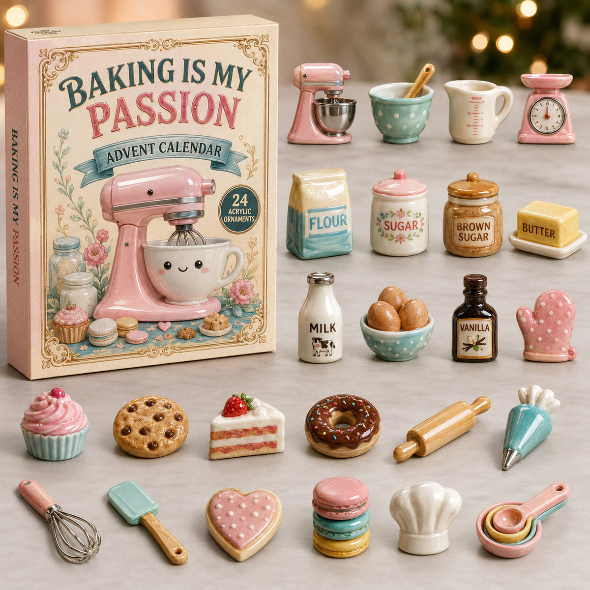 Baking Time Advent Calendar 2026 - 24-Day Festive Countdown, Acrylic Charms Blind Box - Gift For Bakers 704366d8-8eed-45bf-9b31-b612e1581410-baking.jpg