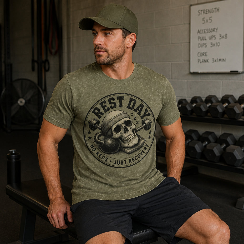 Rest Day Badge Tee - T-Shirt - All over printed 706d6a54-6dfb-4ef0-9b16-ba28c865db0d.jpg