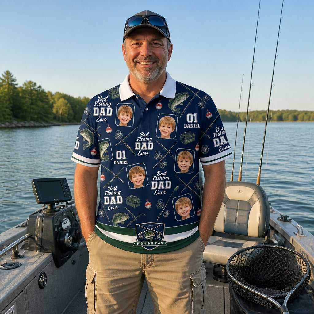 Fishing Dad Polo - Lifestyle 1