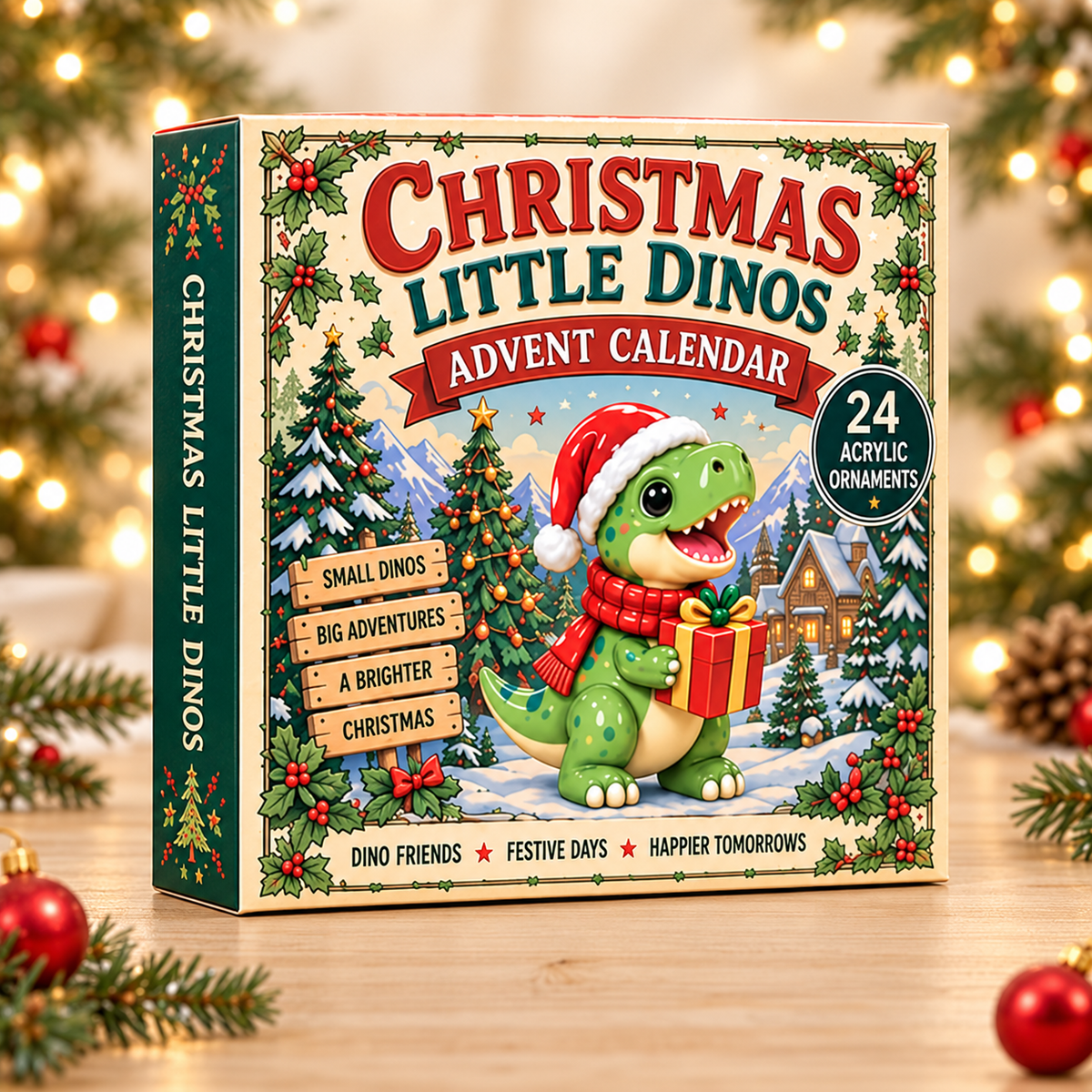 Christmas Little Dinos Advent Calendar 2026 - 24-Day Festive Countdown, Acrylic Charms Blind Box - Gift For Dinosaurs Lovers 70b66eda-c090-4940-9885-e860097ebe45-dino-box.png