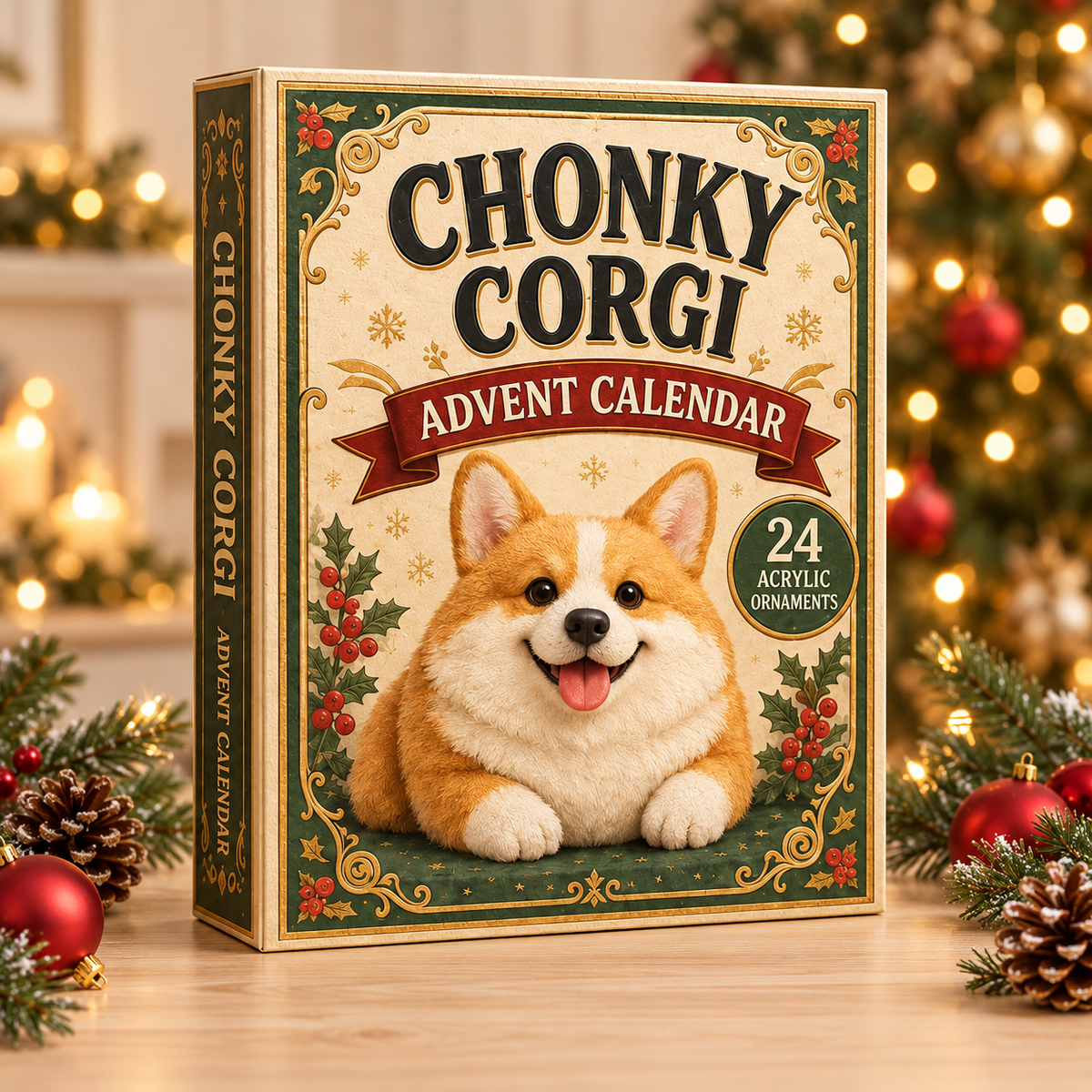 Chonky Corgi Advent Calendar 2026 - 24-Day Festive Countdown, Acrylic Charms Blind Box - Gift For Corgi Lovers 710a29ba-1838-4474-b63b-b374b86b6f91-corgi-box.png