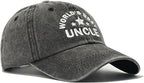 Uncle Gifts from Niece Nephew, Fathers Day Christmas Birthday Gifts for Uncle, Adjustable Personalized Embroidered Baseball Cap Father Days Gift 713kb-xzzwL._AC_SX569.jpg