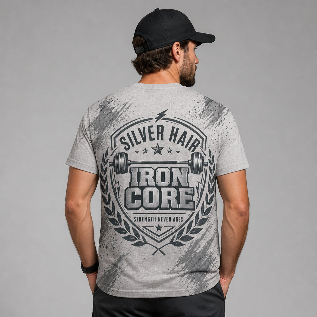Silver Hair Iron Core – Strength Tee - T-Shirt - All over printed 719d75be-6db6-4a0c-b913-cf6aa626d686.jpg