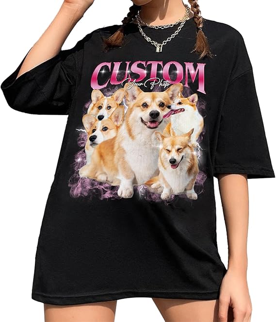 Custom Bootleg Rap Tee, Custom Dog Bootleg Shirt, Custom Dog Shirt, Personalized Dog Bootleg Shirt, Custom Dog's Version, Dog Shirt 71ITonrsQaL._AC_SX569.jpg