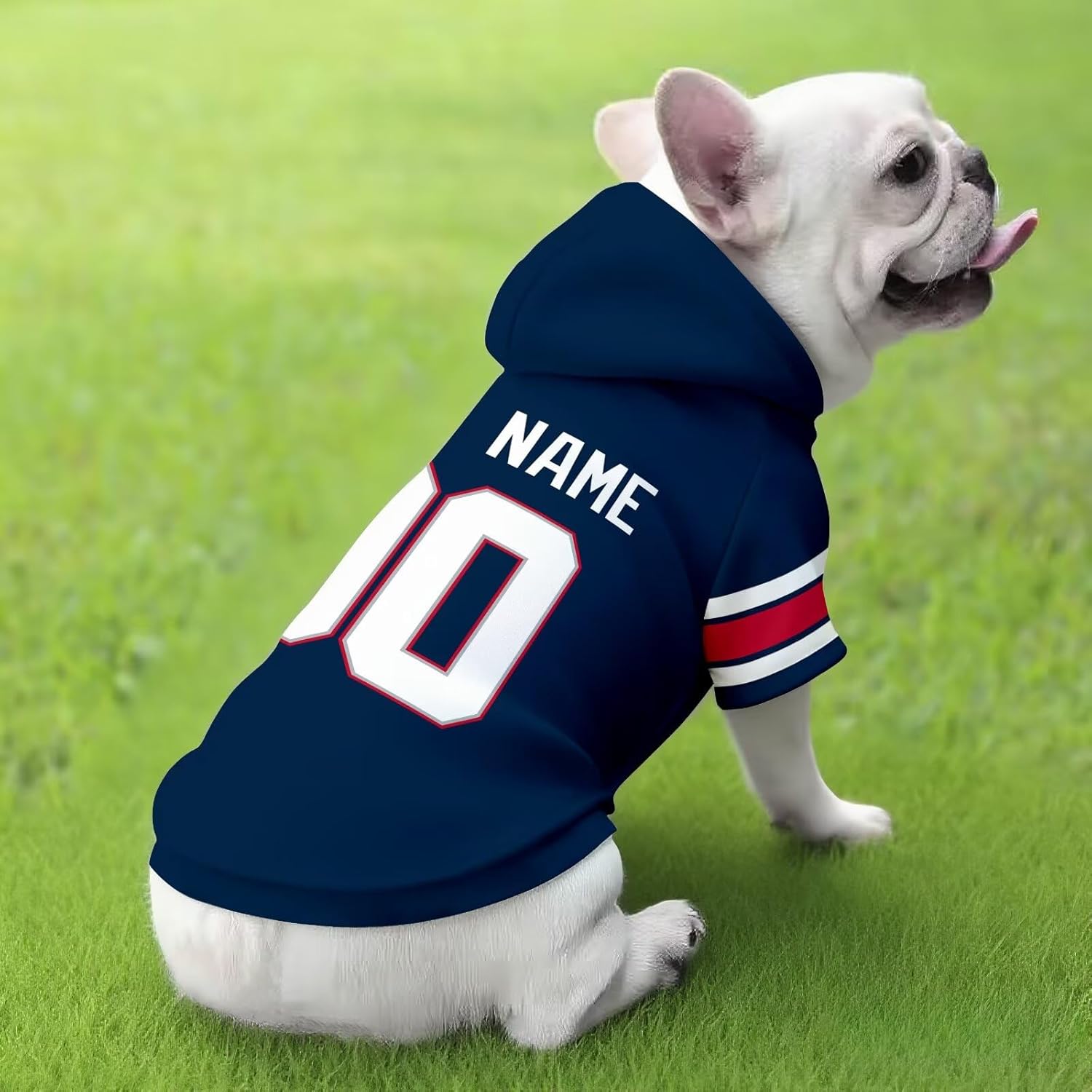 New England Dog Hoodie T-Shirt Pet Clothes Jersey Custom Name and Number Gifts 71KB21sINRL._AC_SL1500.jpg