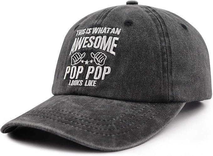 This is What an Awesome Pop Pop Uncle Pappy Hat, Adjustable Personalized Embroidered Father Day Dad Grandpa Papa Baseball Cap 71L40t0xzoL._AC_SX679.jpg