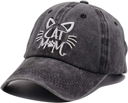Custom Embroidered Cat Mom Cap, Personalized Baseball Cap 71MCzQVGZnL._AC_SX569.jpg