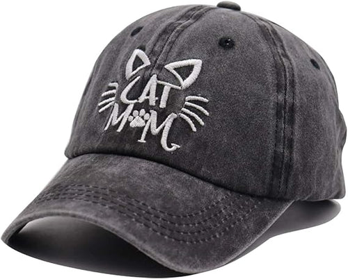 Custom Embroidered Cat Mom Cap, Personalized Baseball Cap 71MCzQVGZnL._AC_SX569.jpg