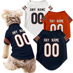 Chicago Dog T-Shirt Jersey Style Pet Clothes Personalized Custom Name and Number Gifts 71Om1lvnsoL._AC_SL1500.jpg