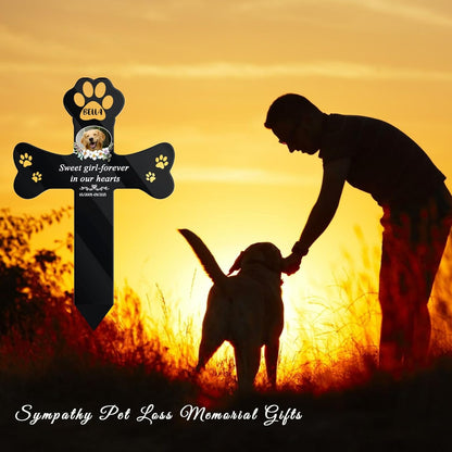 Custom Pet Grave Markers -Dog Grave Markers Outdoor Pet Grave Markers Cat Grave Markers for Cemetery Dog Tombstones for Graves Outdoor Dog Memorial Gifts for Loss of Dog 71PftEkiFaL._AC_SL1500.jpg