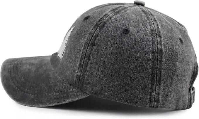 Bigfoot Hats for Men Women, Funny Adjustable Cotton Embroidered Sasquatch Baseball Cap