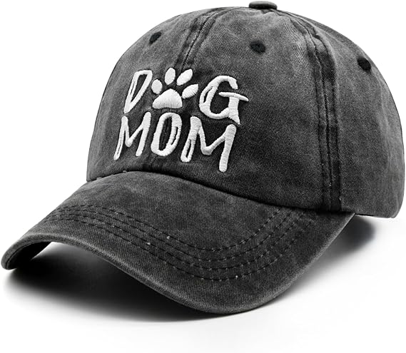 Women's Embroidered Dog Mom Hat Adjustable Denim Baseball Cap 71VPYxH_25L._AC_SX569.jpg