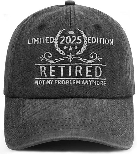 Personalized Limited Edition Retired 2025 Hat for Men Women, Funny Adjustable Embroidered Retirement Gifts Baseball Cap 71_tDafhiL._AC_SX522.jpg