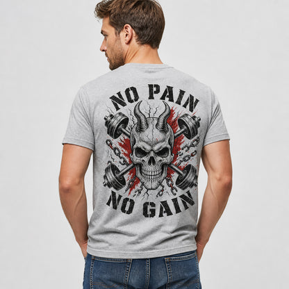 No Pain No Gain Skull Barbell Tee - T-Shirt - All over printed 71dc0afc-4333-4d0c-b86a-f93524c0b0c6.jpg
