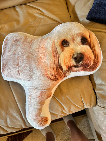 Dog Picture Pillow Custom Pet Pillow Dog Pillows Gift Custom 3D Pet Pillow from Photo | Personalized Dog/Cat Shaped Throw Pillow 71e8JfNiztL.jpg