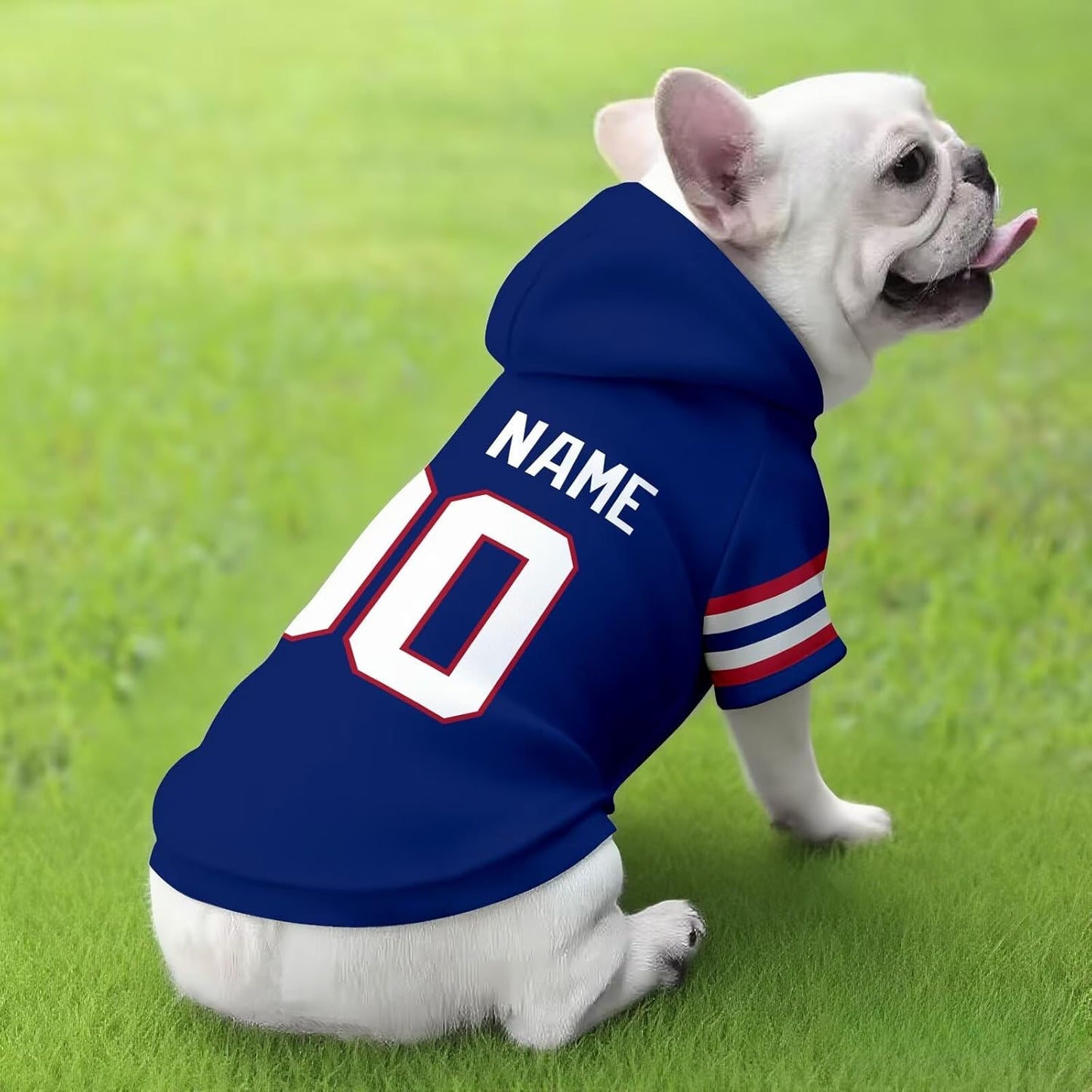 New York Dog Hoodie T-Shirt Pet Clothes Jersey Custom Name and Number Gifts 71p3toHGSWL._AC_SL1500.jpg