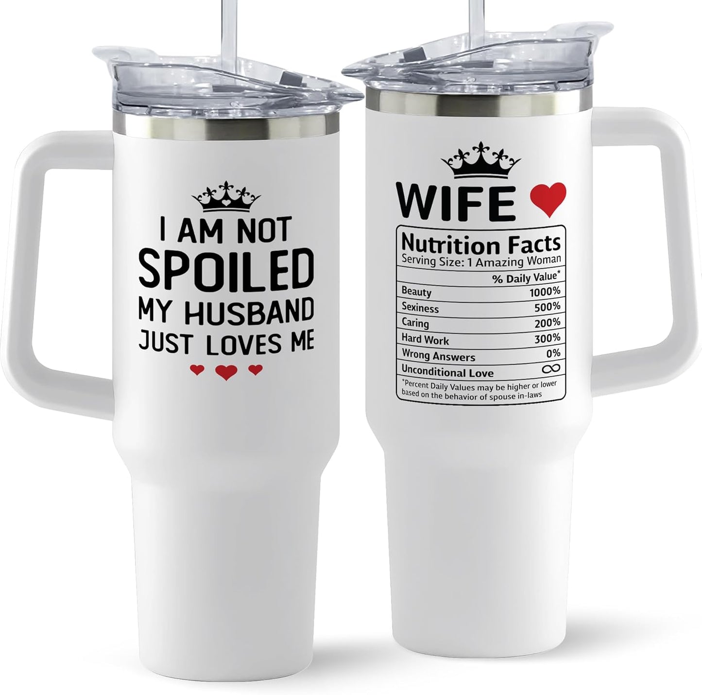 Gifts for Wife - Wife Gifts for Her - Wedding Anniversary for Women, Birthday, Valentines, Mothers Day, Gift for Her - Romantic Love Gift ideas Stainless Steel Tumbler 71t01i33ADL._AC_SL1500.jpg