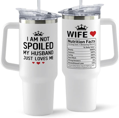 Gifts for Wife - Wife Gifts for Her - Wedding Anniversary for Women, Birthday, Valentines, Mothers Day, Gift for Her - Romantic Love Gift ideas Stainless Steel Tumbler 71t01i33ADL._AC_SL1500.jpg