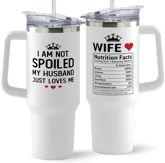 Gifts for Wife - Wife Gifts for Her - Wedding Anniversary for Women, Birthday, Valentines, Mothers Day, Gift for Her - Romantic Love Gift ideas Stainless Steel Tumbler 71t01i33ADL._AC_SL1500.jpg