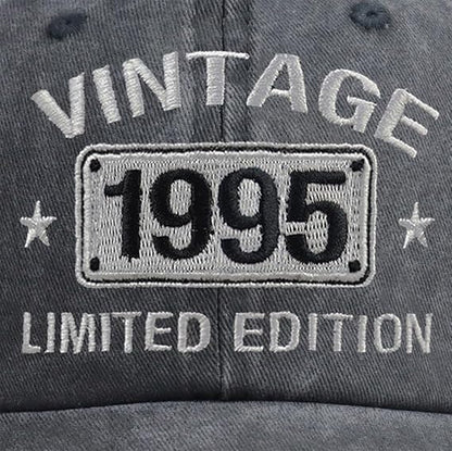 Vintage 2005 1995 1985 1975 1965 1955 1945 1935 1925 Limited Edition Embroidered Adjustable Baseball Cap 71xTkR6iVRL._AC_SX569.jpg