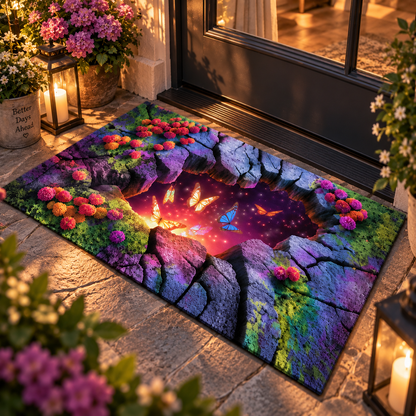 Magical Butterfly Portal Doormat, 3D Fantasy Illusion Rug, Enchanted Entryway Mat, Whimsical Home Decor 724acfc0-9858-41c6-8091-45090394ad18-tham3.png