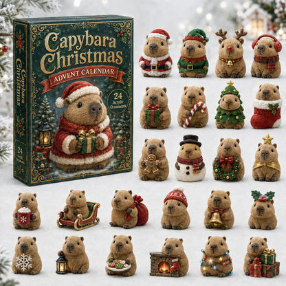 Capybara Christmas Advent Calendar 2026 - 24-Day Festive Countdown, Acrylic Charms Blind Box - Gift For Capybara Lovers 726cddd3-fe0e-42c3-a2bf-e073dd725205-capybara.jpg