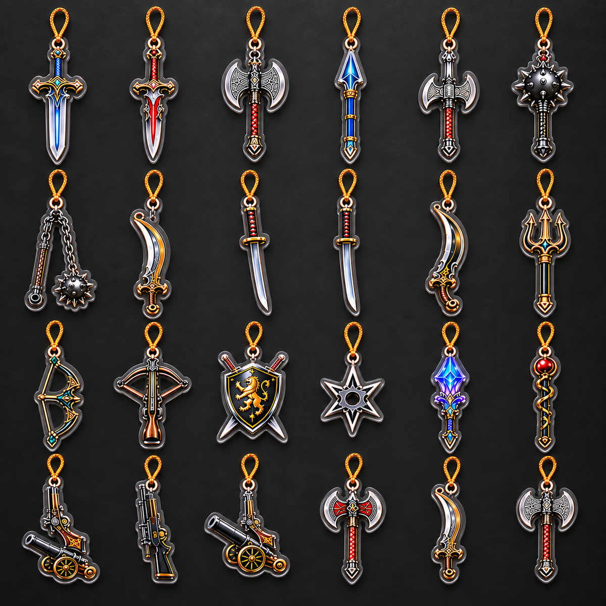 24 Days of Legendary Weapons Advent Calendar – Mini Fantasy Weapon Christmas Ornaments, Medieval Sword & Axe Collectible Countdown Gift 72723d39-ebe0-46c7-8acd-ee6c76205531-2.png