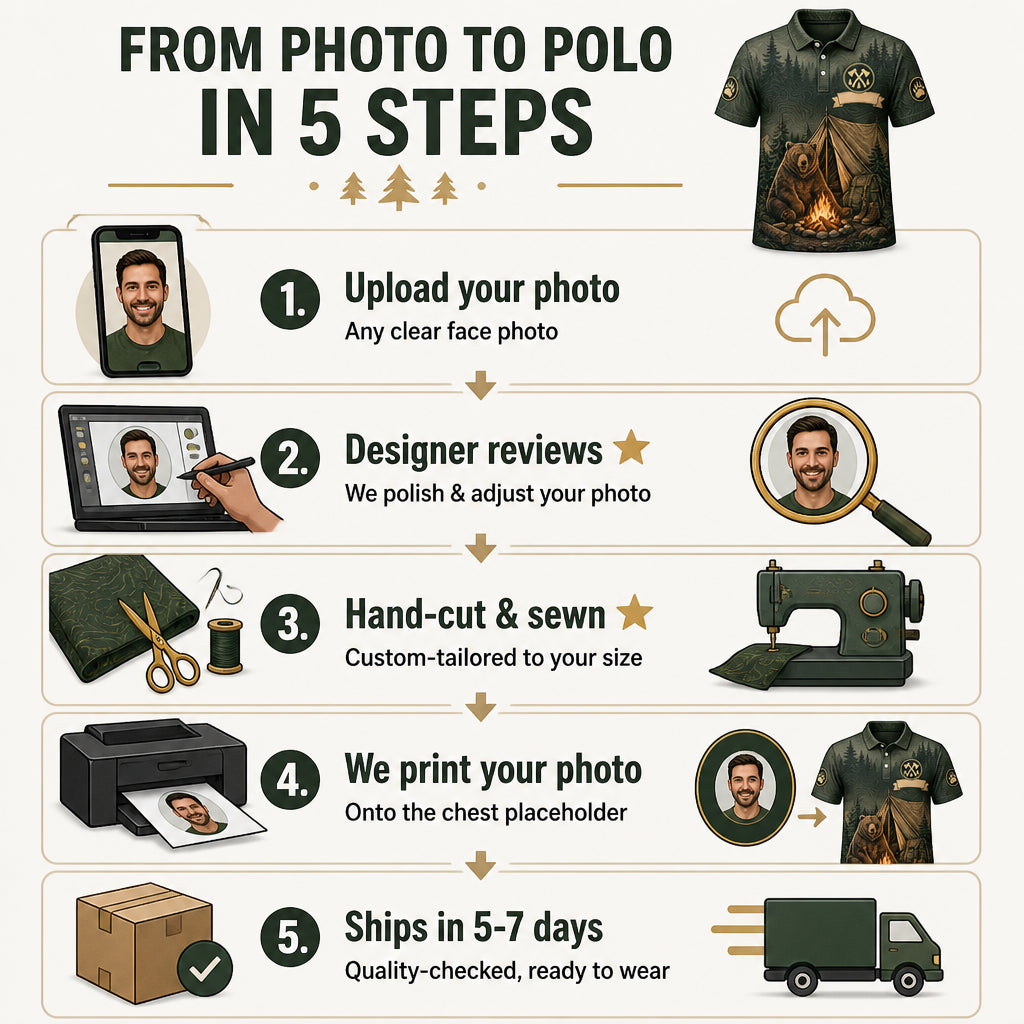 Personalized Camping Bear AOP Polo - Personalized Polo shirt - All over printed 7494610b-b4d5-4ea5-8f56-a8033ce3974b.jpg