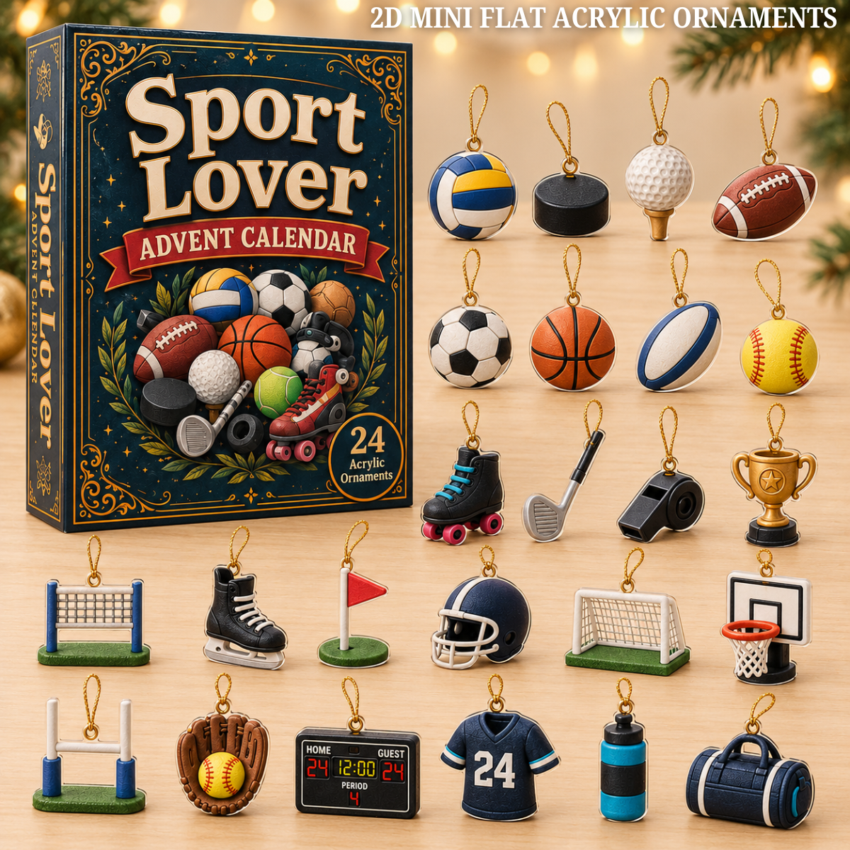 Sport Lover Advent Calendar 2026 - 24-Day Festive Countdown, Acrylic Charms Blind Box - Gift For Sports Lovers 74b914f4-ad5a-4481-8bb7-5872a8a64625-sport-text.png