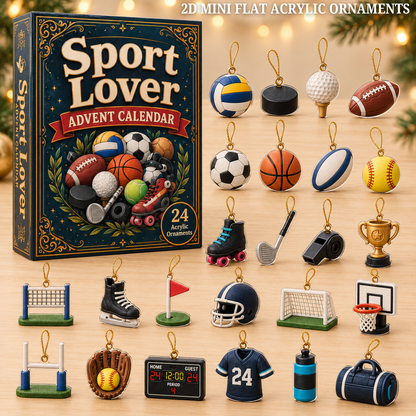 Sport Lover Advent Calendar 2026 - 24-Day Festive Countdown, Acrylic Charms Blind Box - Gift For Sports Lovers 74b914f4-ad5a-4481-8bb7-5872a8a64625-sport-text.png