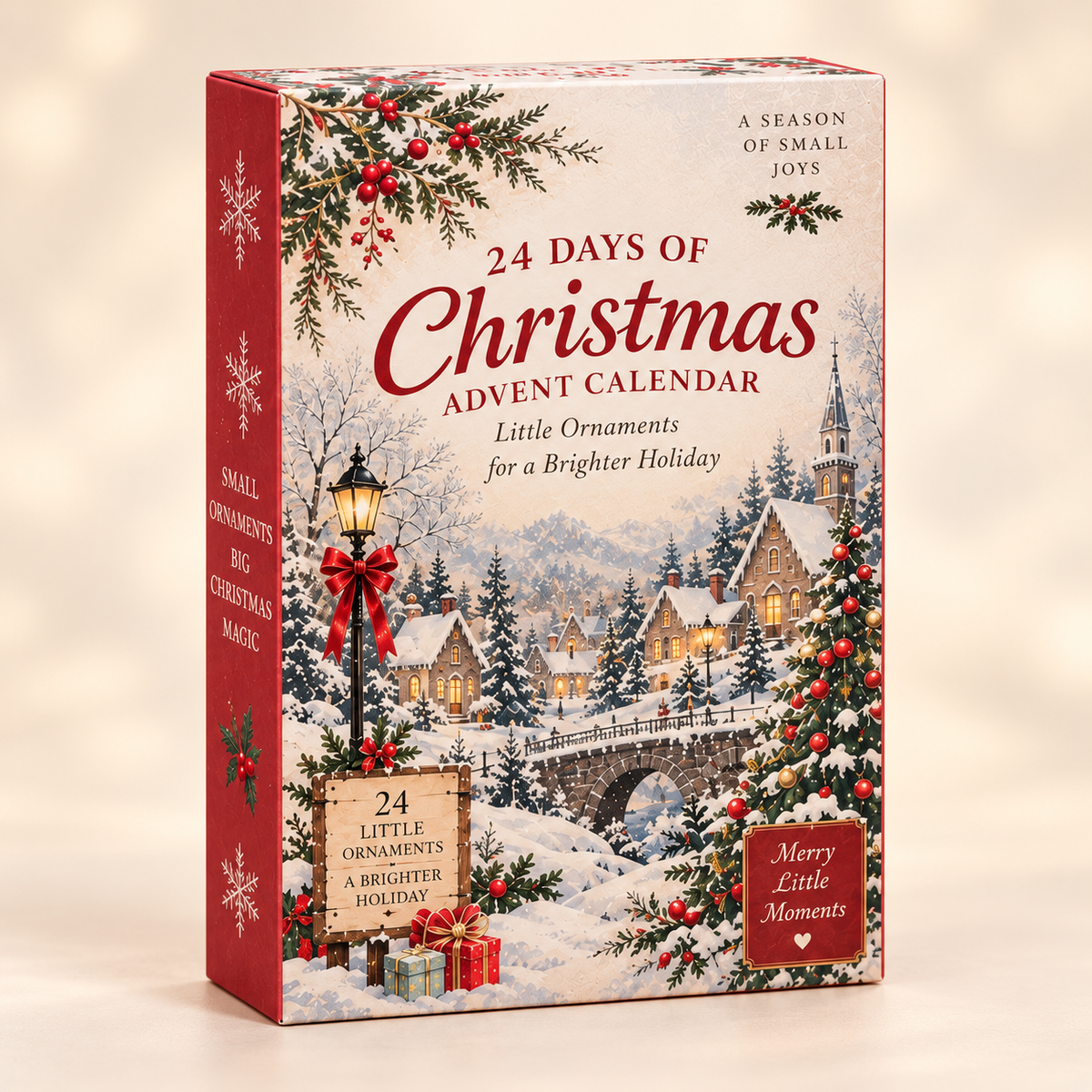 2026 Christmas Advent Calendar with 24 Mini Ornaments, 24 Days of Christmas Countdown Calendar, Festive Holiday Keepsake Decorations, Christmas Gift for Kids, Families & Ornament Lovers 74bc7429-a537-4d05-bfe2-867d5dd0b228-3.png