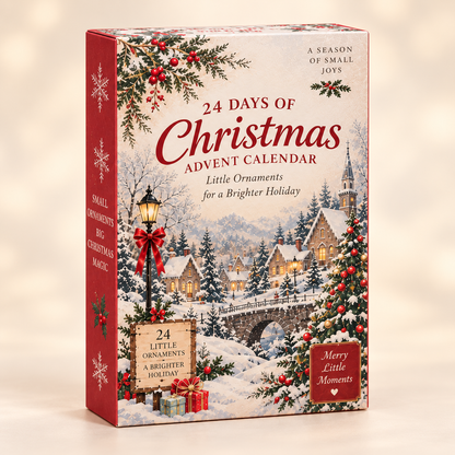 2026 Christmas Advent Calendar with 24 Mini Ornaments, 24 Days of Christmas Countdown Calendar, Festive Holiday Keepsake Decorations, Christmas Gift for Kids, Families & Ornament Lovers 74bc7429-a537-4d05-bfe2-867d5dd0b228-3.png