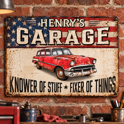 Custom Home Decor Metal Sign - Personalized Birthday Gifts For Men, Man Cave, Dad, Grandpa - Garage Life Forever 74f36269-4310-4db4-8f44-b83c5fd26b7c-4-2-.jpg