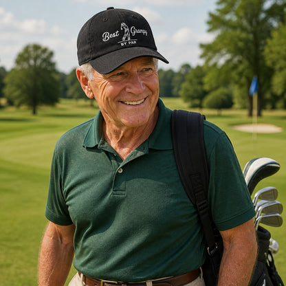Best Grampy By Par Golf Cap - Lifestyle 1