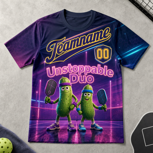 Unstoppable Duo Pickleball AOP Jersey Tee — Custom Name & Number - Personalized T-Shirt - All over printed 759478ee-6b7a-490b-a5b5-9b5790ccc30c.png