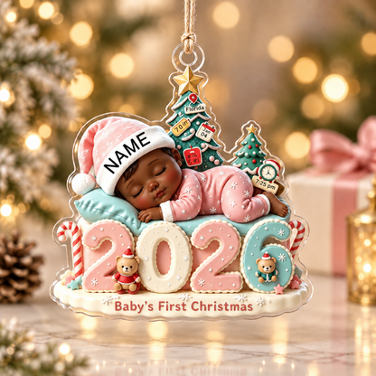 Baby’s First Christmas 2026 Personalized ShapeOrnament – Custom Name & Birth Details Newborn Keepsake, Sweet Christmas Tree Gift for Baby & New Parents 75b3f5f2-a2a3-4647-8fee-4b9ee659fa5a-9.png