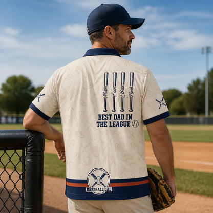 Baseball Dad Polo - How to customize