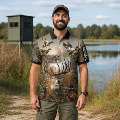 Wildlife Hunter AOP Polo – Custom Name - Personalized Polo shirt - All over printed 7718eec9-6f31-4899-8510-58c98998b77b.jpg
