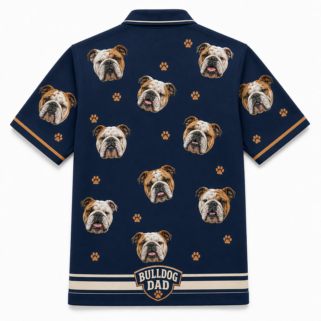Best Bulldog Dad (Breed-specific) - Back view