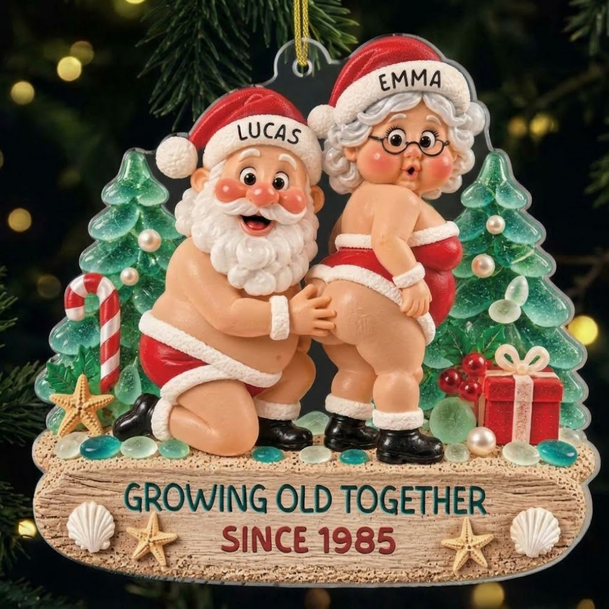 Annoying Each Other Santa Couple 3D Acrylic Ornament - Personalized Christmas Gifts for Couples 77e0922e-64a0-41ac-b322-4d41f0920af1-2.png