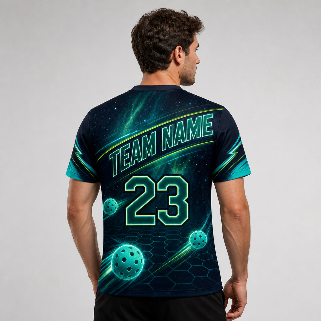 Neon Cosmic Pickleball Jersey Tee — Custom Name & Number - Personalized T-Shirt - All over printed 78a968f1-1d06-455c-9ea5-0e7954a813c1.jpg
