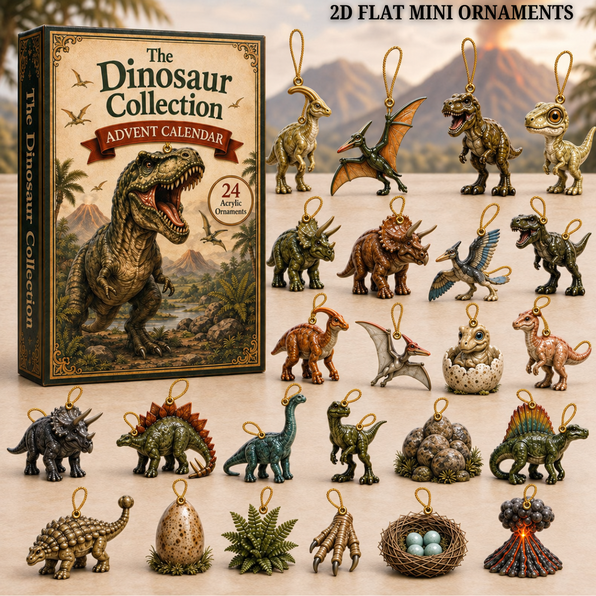 Wild Dinosaur World Advent Calendar 2026 - 24-Day Festive Countdown, Acrylic Charms Blind Box - Gift For Dinosaur Lovers 78c9da8c-c7f8-4bb8-b1d6-498123fa1a57-dinosaur-text.png