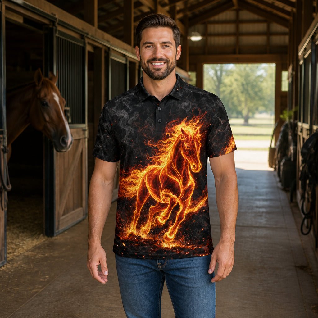 Blazing Stallion AOP Polo - Polo shirt - All over printed 78d7c004-6f0c-4cac-9434-ea15fef44fe5.jpg