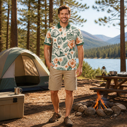 Happy Camper AOP Polo – Tropical Gear Pattern - Polo shirt - All over printed 79102235-70f0-4d28-9ee3-7d7c471632ec.jpg