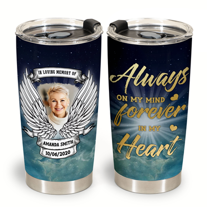 Rest In Peace Heaven Wings Personalized Photo Blanket Memorial Gift 7_19ac94ef-04d2-46df-a71f-c747759b6942.png
