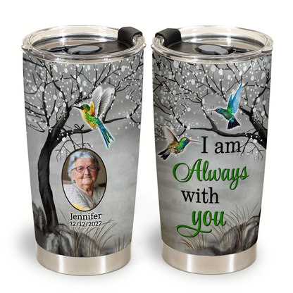 Humming Bird Always With You Personalized Blanket - Memorial 7_519665dd-39c2-4908-8b6f-60fc4fdfbd04.png