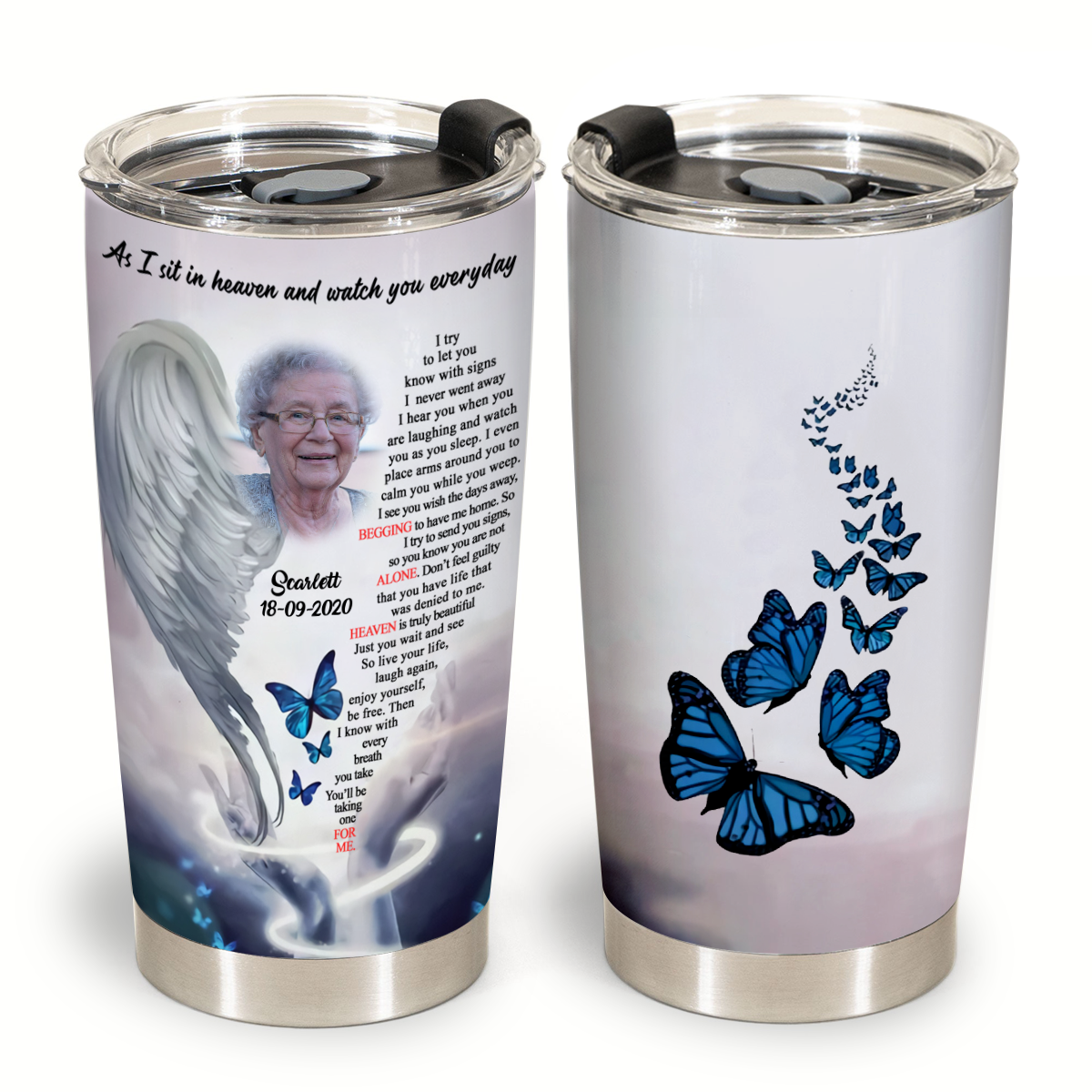 Angel Wings Of Mom Custom Photo Blanket Memorial 7_a946c86f-737c-46e0-9861-b20972de32c0.png