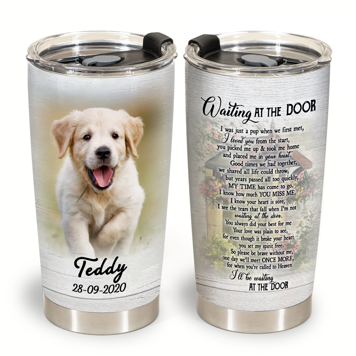 I'll Be Waiting At The Door - Memorial Pet Tumbler 7_b1e5db3d-9f76-4dff-8f1e-4088edcc1a33.png