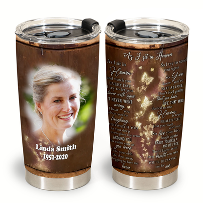 As I Sit In Heaven - Personalized Photo Blanket - Memorial 7_b8659402-fe22-474e-ad5f-886edfba906e.png